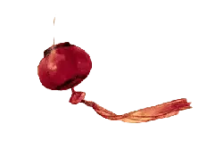Lantern - red - Transparent Layer PNG