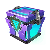 Mysterious Chest - futuristic - purple - PNG