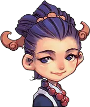 Purple-haired Youth - necklace - Free Download PNG