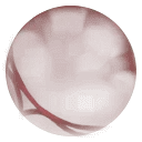 Red Glass Sphere - object - PNG Images