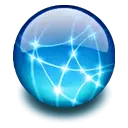 Blue Energy Sphere - network - PNG