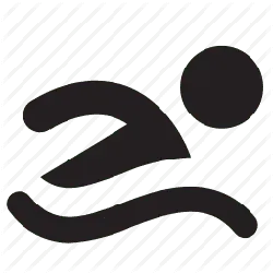 Swimmer - logo - High Resolution PNG