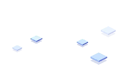 Blue Cubes - modern art - High Resolution PNG
