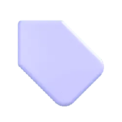Purple Hexagon - Transparent Background PNG
