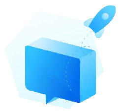 Blue Rocket - creativity - Transparent Background PNG