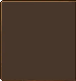 Brown Rectangle Frame - Recommended PNG