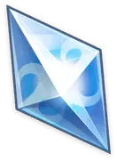 Crystal Gem - transparent - Transparent Layer PNG