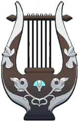 Lyre - music - PNG