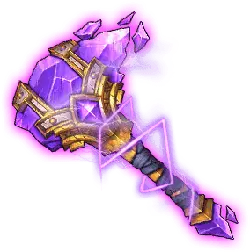 Purple Crystal Staff - magic - PNG