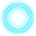 Blue Halo - tech - glowing - PNG Images