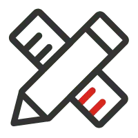 Pencil and Ruler - High Resolution PNG