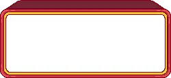 Red-bordered Rectangle - red - High Resolution PNG