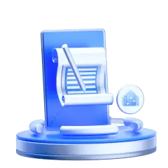 Blue Scroll - futurism - High Resolution PNG