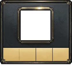 Decorative Picture Frame - square - No Watermark PNG