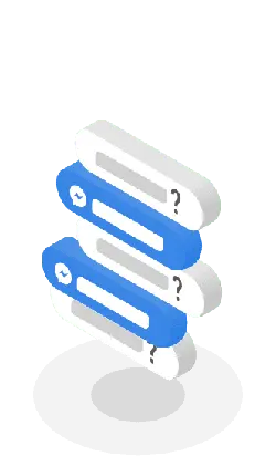Blue Message Bubbles - information - No Watermark PNG