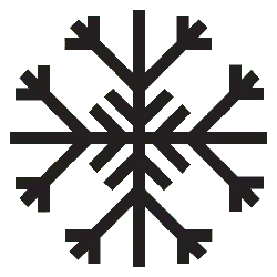 Snowflake - winter - hexagon - Free Download PNG