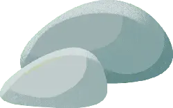 Two Stones - nature - No Background PNG