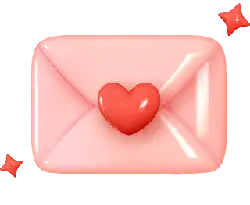 Pink Envelope - gift - pink - High Resolution PNG