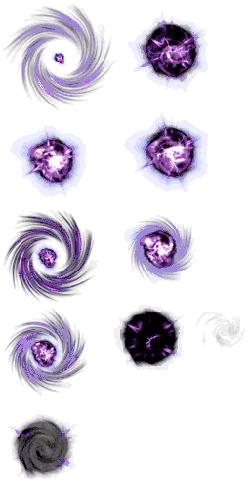 Purple Abstract Patterns - rotation - Lossless PNG