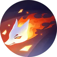 Fire Fox - expression - PNG