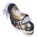 Royal War Boot - gold - PNG