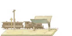 Train Model - platform - Transparent Background PNG