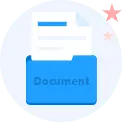 Document - text - Transparent Background PNG