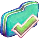 Folder Icon - check - Free PNG