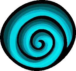 Spiral Pattern - rotating - design - Transparent Layer PNG