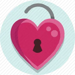 Heart Lock - safety - PNG Images