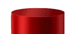Red Cylinder - No Background PNG