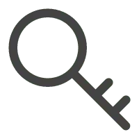 Magnifying Glass Key - key - No Watermark PNG