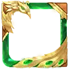 Dragon Frame - game element - Free PNG