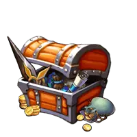 Treasure Chest - key - Curated PNG
