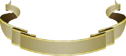 Gold Scroll - design element - High Resolution PNG