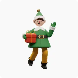 Christmas Elf - Free for Commercial Use PNG