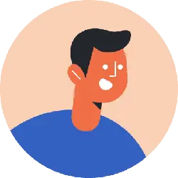 Cartoon Character with a Smile - illustration - No Watermark PNG