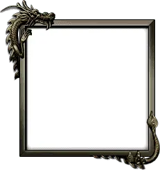 Dragon Frame - frame - border - No Watermark PNG