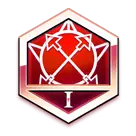 Red Hexagon Badge - symbol - Lossless PNG