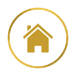 Gold House Icon - logo - PNG