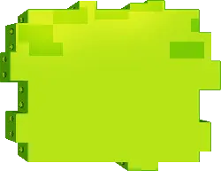 Pixel Style Green Graphic - pixel art - Transparent Layer PNG