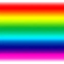 Rainbow Stripes - gradient - Transparent Background PNG