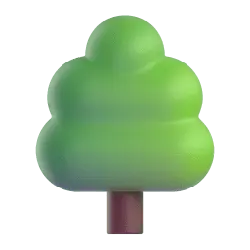 Cartoon Tree - green - Designer's Pick PNG