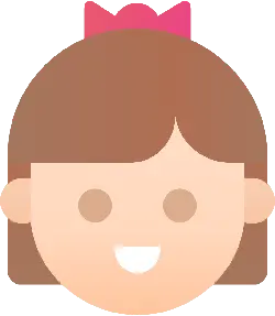 Girl with Hair Accessory - hair accessory - No Background PNG