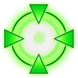 Green Energy Halo - glowing - No Watermark PNG