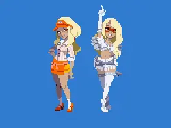 Pixel Art Characters - fashion - Free Download PNG