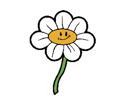 Smiling Flower - Popular Download PNG