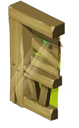 Wooden Window Frame - design - Free PNG