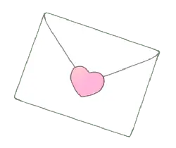 Pink Heart Envelope - love - Free Download PNG