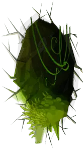 Abstract Artwork - green - High Resolution PNG